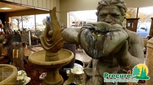 precure nursery garden center sign drone aerial 2